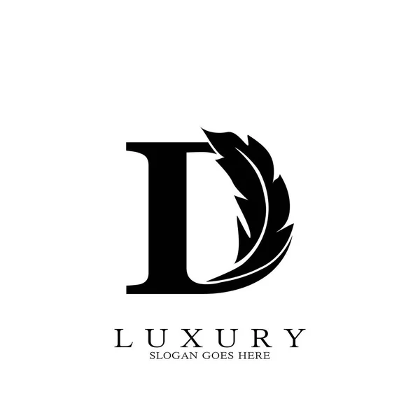 Monogram Eredeti Levél Logo Luxus Toll Vektor Tervezés Jogi Üzleti — Stock Vector