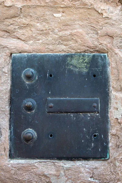 close-up shot of Old Door Bells