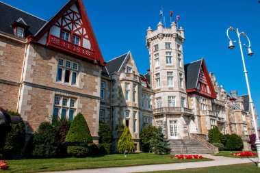 Santander, Cantabria, İspanya Sarayı Magdalena.