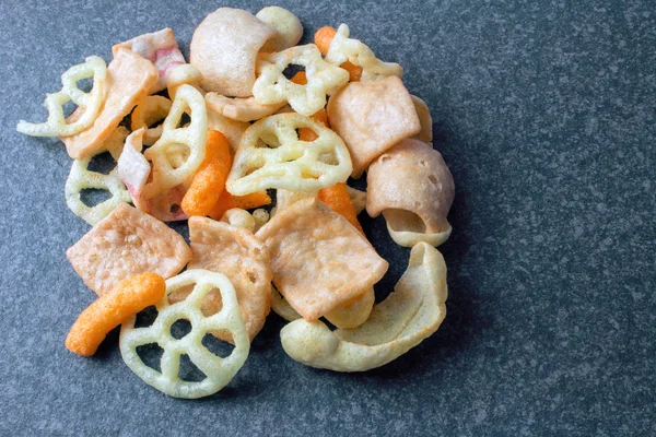 Aperatif Mix siyah rustik masa