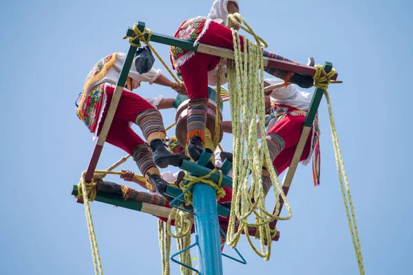 멕시코 2018 Papantla 전단지 — 스톡 사진