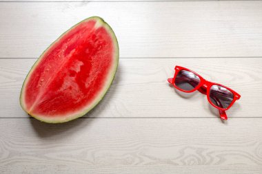 Taze karpuz parçası