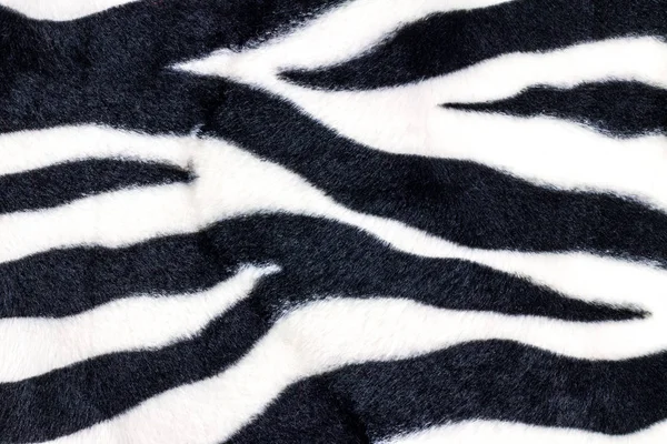 Textura Tecido Impressão Zebra Preto Branco — Fotografia de Stock