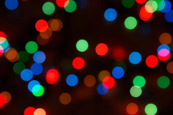 Rozmazané Textury Vánoční Věnec Světla — Stock fotografie