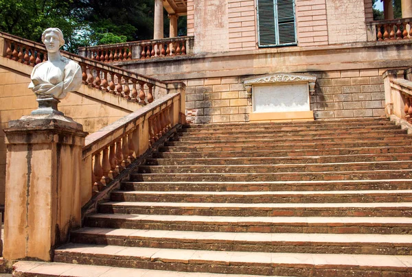 Plan Rapproché Ancien Escalier Palais — Photo