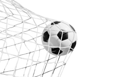 Deri top ile geleneksel futbol oyunu