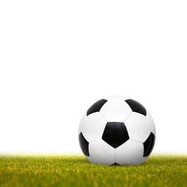 Deri top ile geleneksel futbol oyunu
