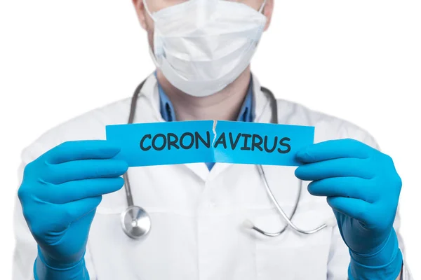 Coronavirus Bryter Epidemiskt Virus Andningssyndrom — Stockfoto