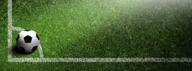 Deri top ile geleneksel futbol oyunu