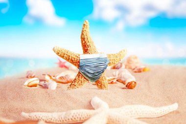 Corona virüsü salgını. Salgın zaman konseptinde seyahat