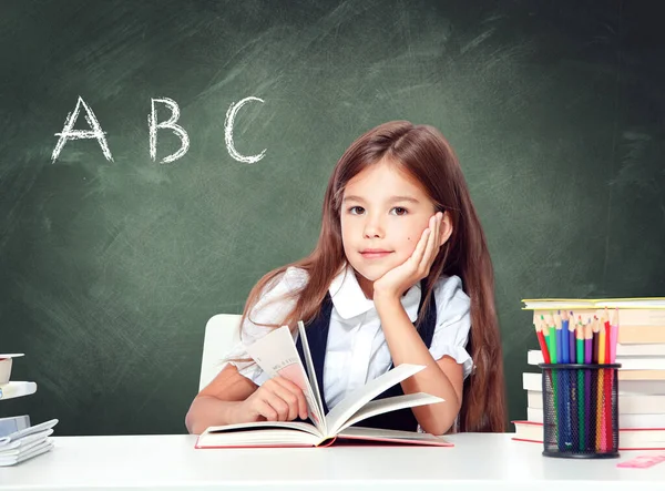 Torniamo Scuola Concetto Istruzione Lettura Apprendimento — Foto Stock