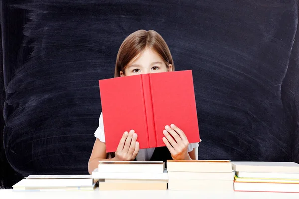 Terug Naar School Begrip Onderwijs Lezen Leren — Stockfoto