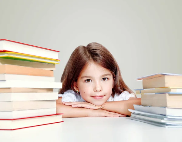 Terug Naar School Begrip Onderwijs Lezen Leren — Stockfoto