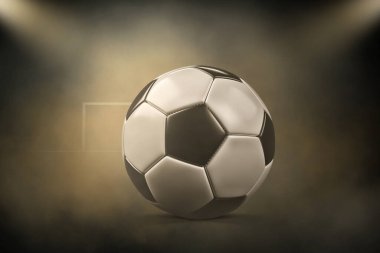 Avrupa futbolu iptal konsepti. Koronavirüs maskeli top