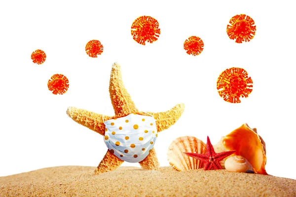 Corona virüsü salgını. Salgın zaman konseptinde seyahat