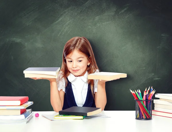 Torniamo Scuola Concetto Istruzione Lettura Apprendimento — Foto Stock