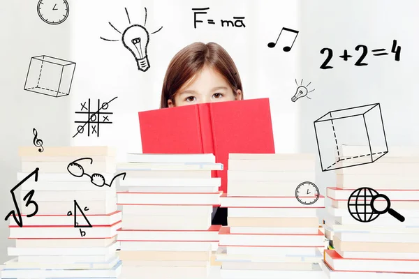 Back School Concept Education Reading Learning — Stock Photo, Image