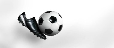 Deri top ile geleneksel futbol oyunu