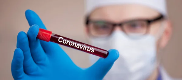 코로나 바이러스 유행하는 바이러스 호흡기 증후군 — 스톡 사진