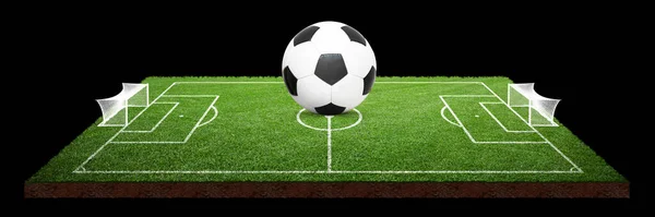 Traditionele Voetbalwedstrijd Met Een Lederen Bal — Stockfoto