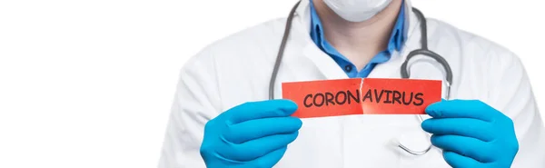 Corona病毒爆发了流行病病毒呼吸综合征 — 图库照片