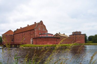 Cezaevi kuleleriyle Landskrona Şatosu