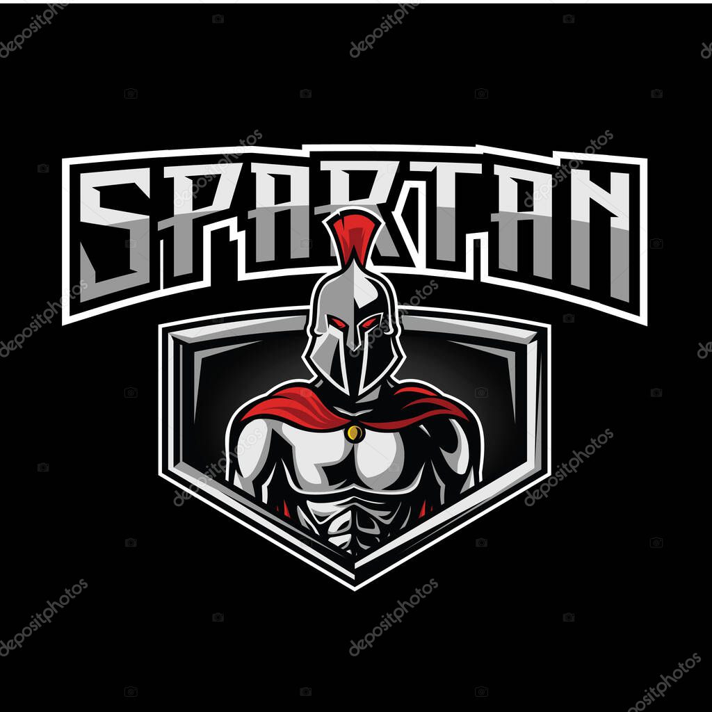 Spartan Logo. Spartan Warrior Logo Vector