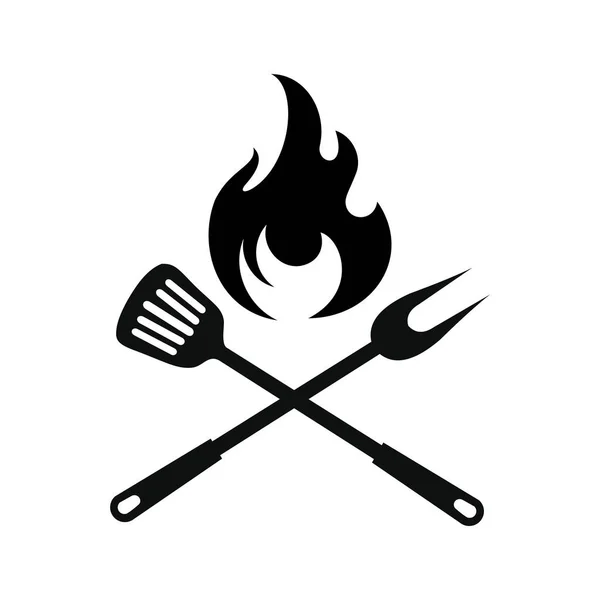 Cozinhar Chef Logo Vetor — Vetor de Stock