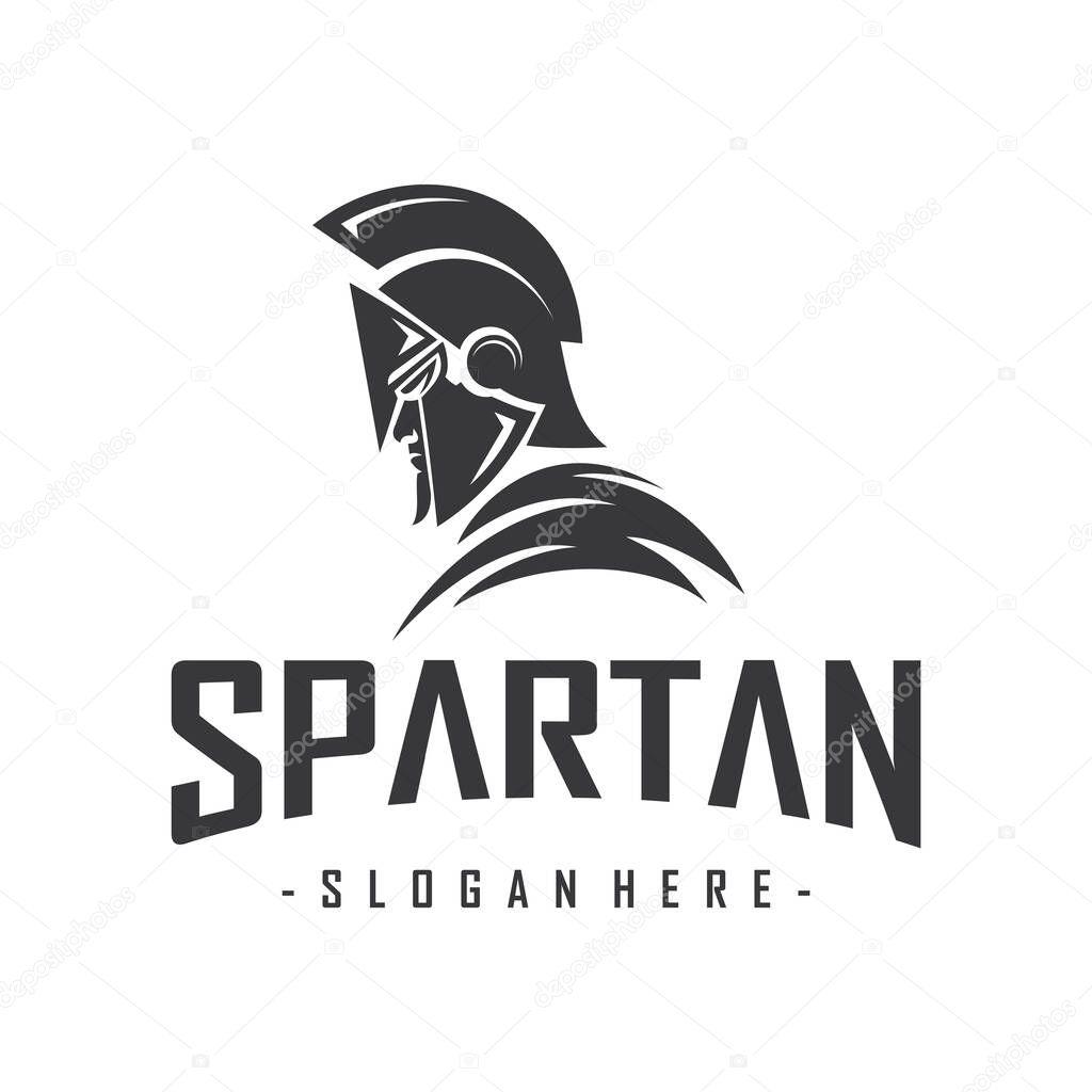 Spartan Fitness, Warrior Logo Vector