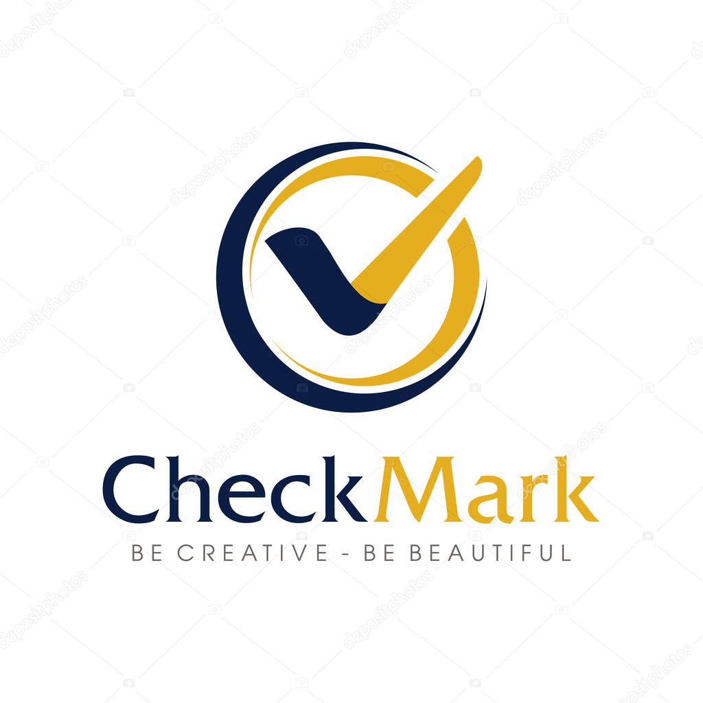 Verify Icon, Check mark logo vector, Check mark icon vector