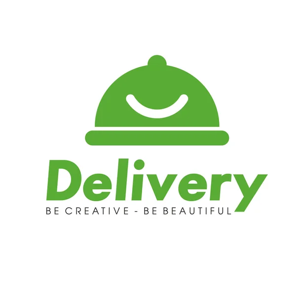 Food Logo Food Delivery Logo Vektor — Stockvektor