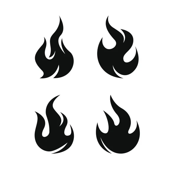 Векторная Иллюстрация Огня — стоковый вектор
