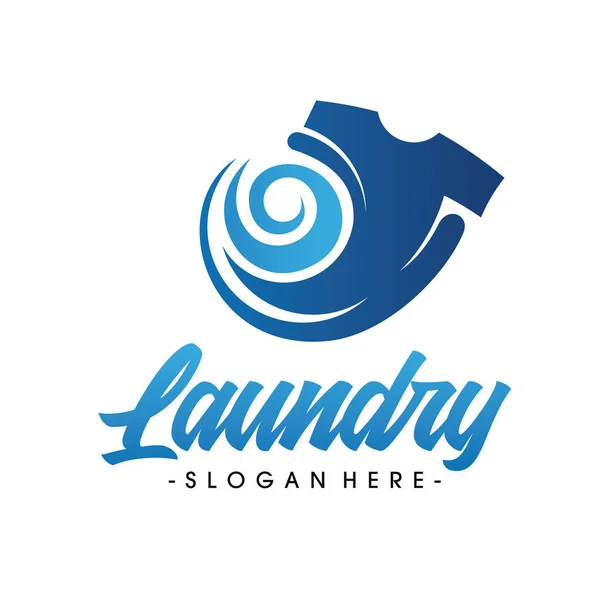 Çamaşır Logosu, Kuru Temizleme Logosu, Yaratıcı Çamaşır Logosu Vektörü