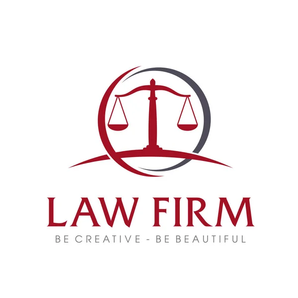 Hukuk firması Logo, Hukuk, Avukat ve Avukat Logo Vektörü