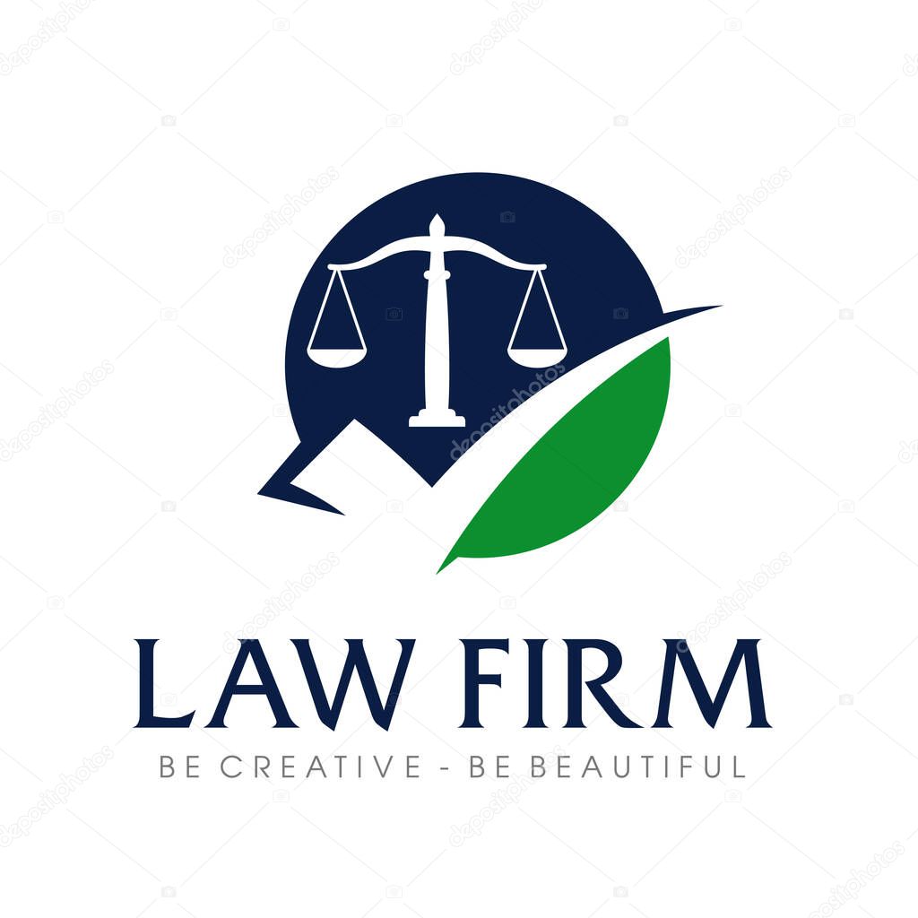 Law firm Logo, Law, Lawyer and Attorney Logo Vector