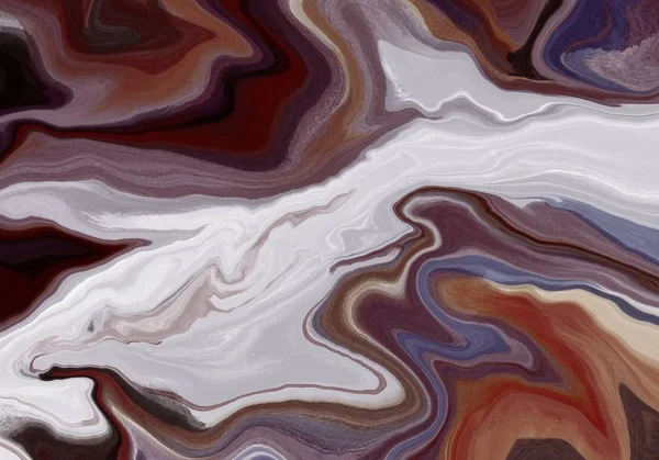 Super duper gorgeous abstract painting. Liquid paint technique background. Marble effect painting. Background for wallpapers, posters, cards, invitations, websites. Mixed gray, brown, violet and white