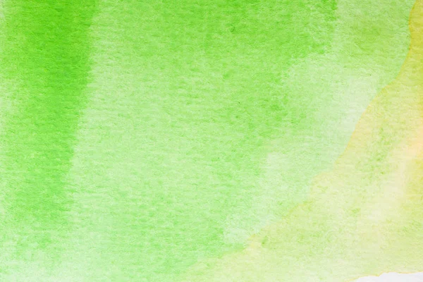 yeşil, sarı ve beyaz suluboya arka plan. Sanat el boya
