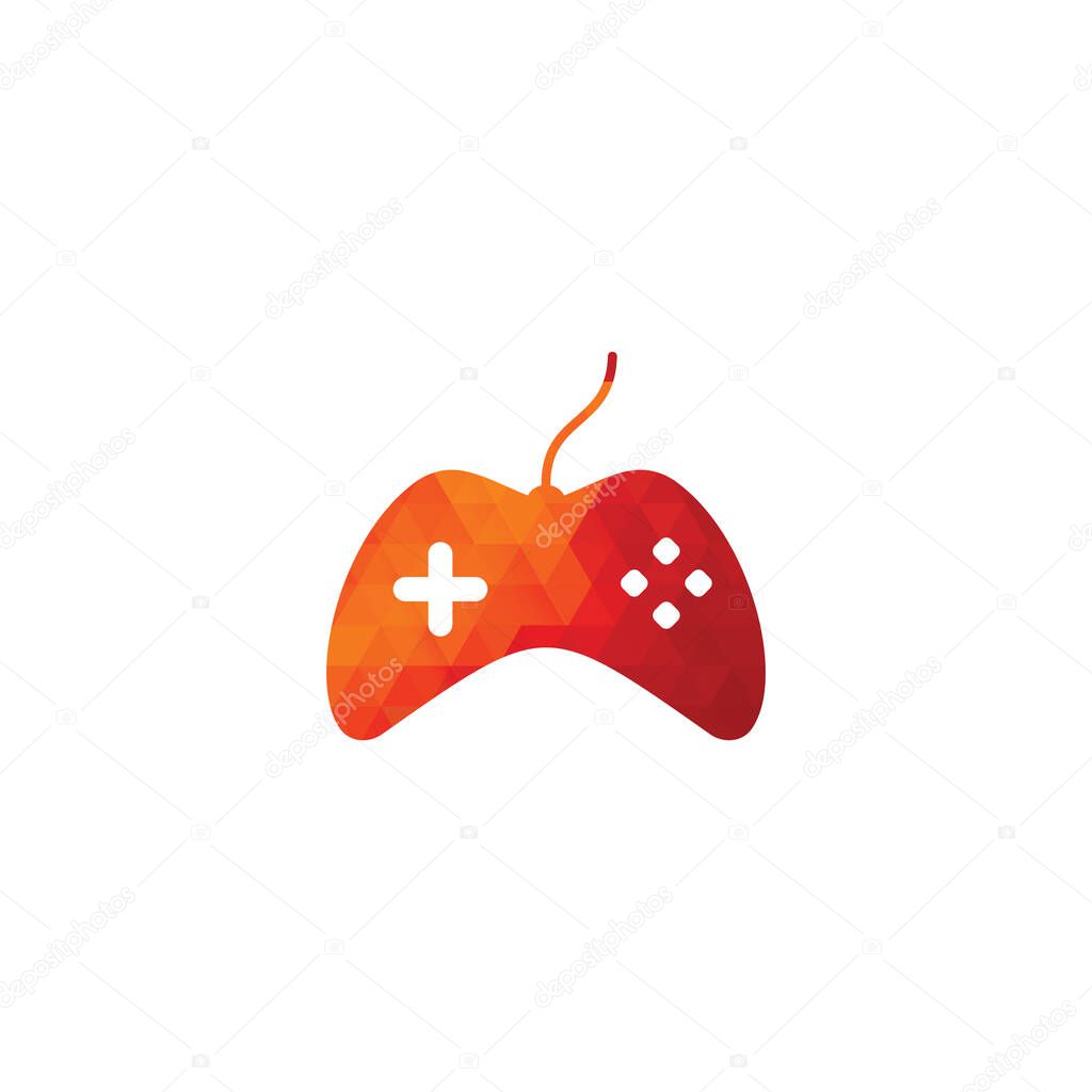 Game Logo Design Template. Stick Game Icon Logo.