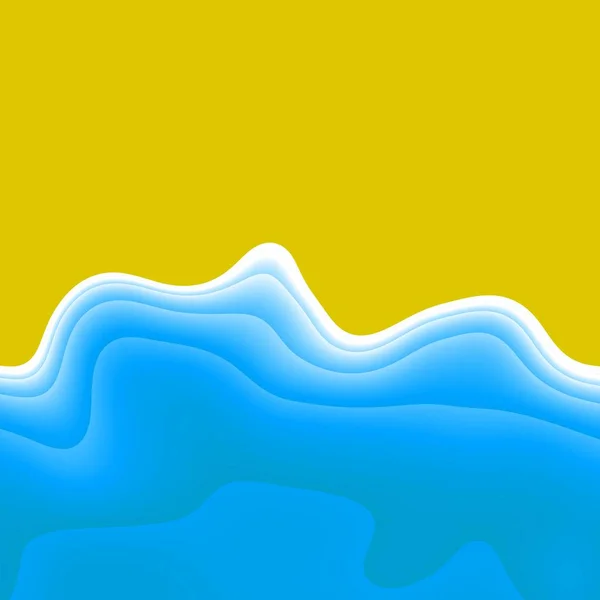 노란색 파란색 — 스톡 사진