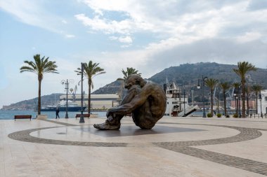 Terör Kurbanları Anıt. Cartagena. İspanya