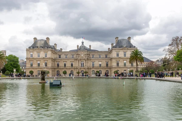 Luxembourg Garden Paris France April 2018 — Stock Photo, Image