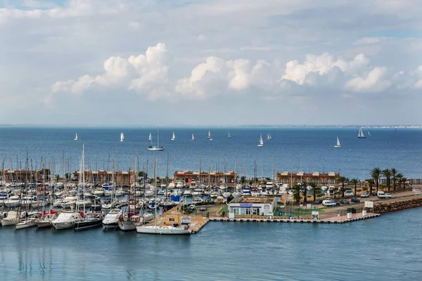 Port Thomas Maestro Mar Menor Manga Spanje — Stockfoto