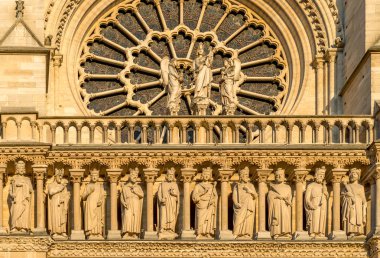 Notre Dame de Paris. Paris, Fransa, Ağustos 2, 2018.