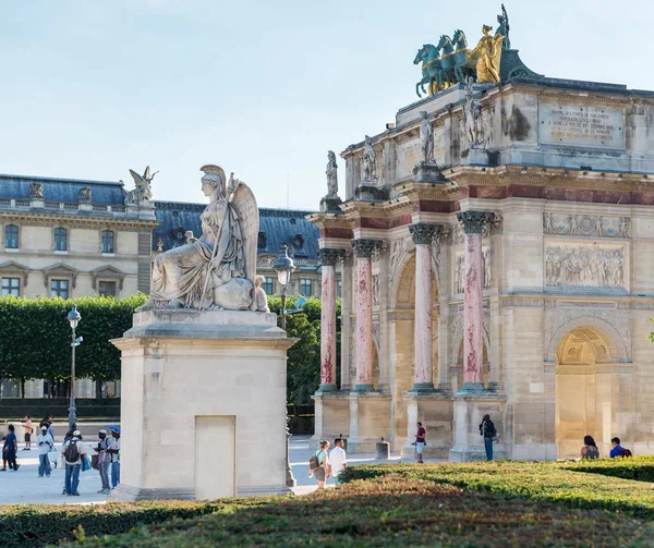 Arc Triomphe Carrousel París Francia Agosto 2018 —  Fotos de Stock