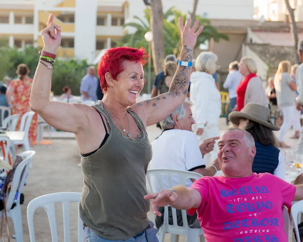 Participantes Festival Música Benéfica Para Recaudar Fondos Para Lucha Contra — Foto de Stock