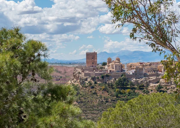 Aledo Castle Totana Murcia Hiszpania Kwietnia 2019 — Zdjęcie stockowe