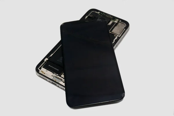 Fijación Iphone Roto —  Fotos de Stock
