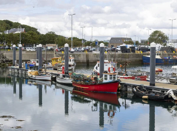 Fiskebåtar Hamnen Hamnen Irland — Stockfoto