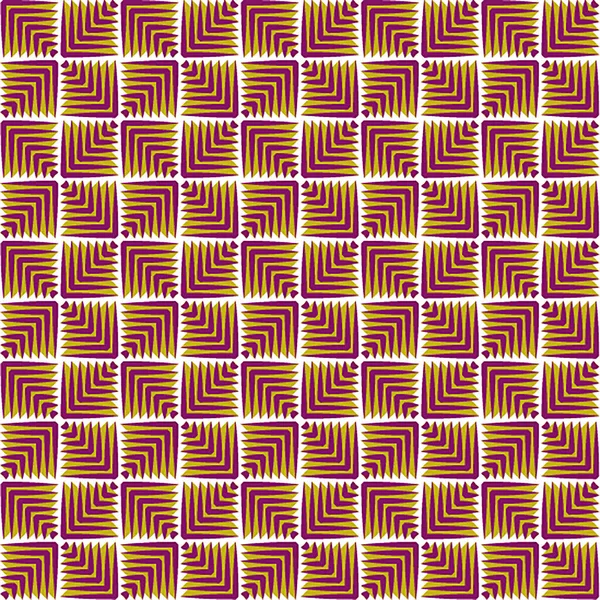 Naadloos Geometrisch Patroon Overlappende Vierkanten Achtergrond — Stockvector