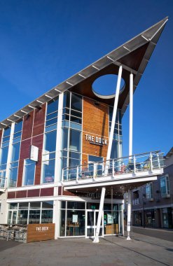 The Dock Bar & Kitchen, Mermaid Quay, Cardiff Bay, Galler, İngiltere